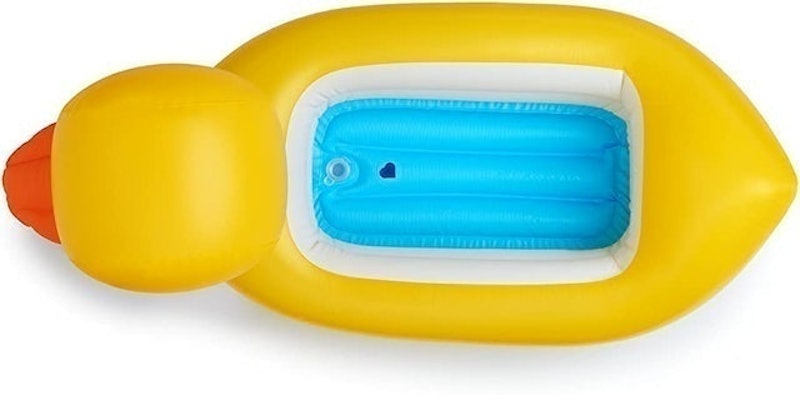 White Hot Inflatable Duck Tub 2