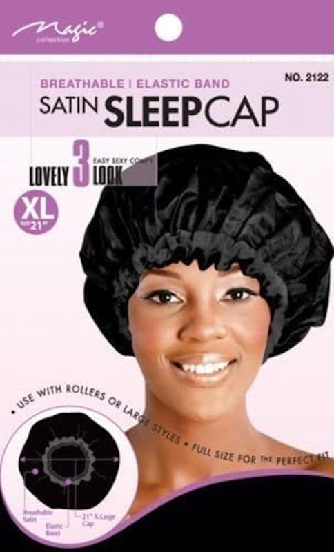 Breathable Satin Sleep Cap 1