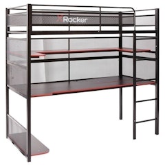 Battle Bunk Gaming Bed With XL Gaming Desk