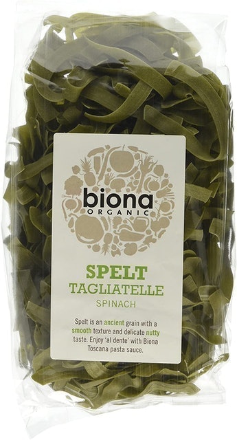 Organic Spelt Spinach Tagliatelle 1