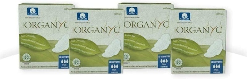 4. Flower Organic Cotton Pads with Wings 1