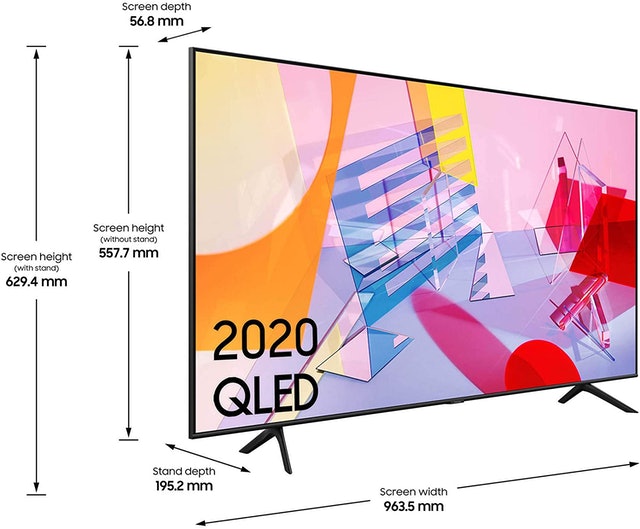 43 Inch QLED 4K Quantum HDR Smart TV 4