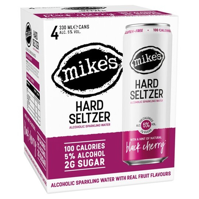 Black Cherry Hard Seltzer 1