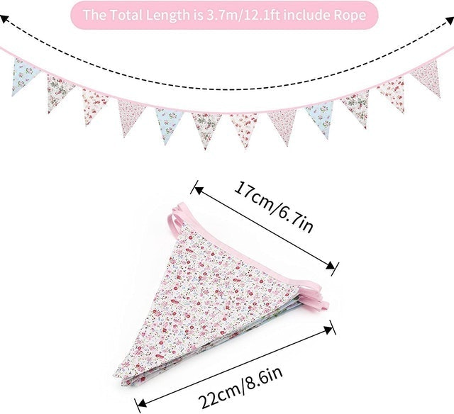 Extra Large Fabric Bunting 2