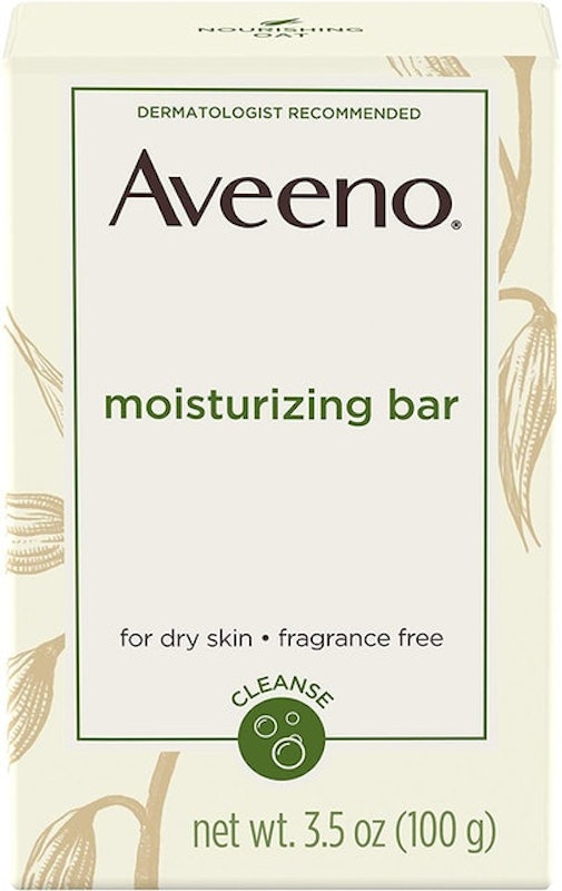 10. Aveeno Moisturising Bar for Dry Skin (Pack of 2) 1