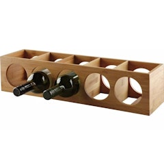 2 Bamboo Wine Racks