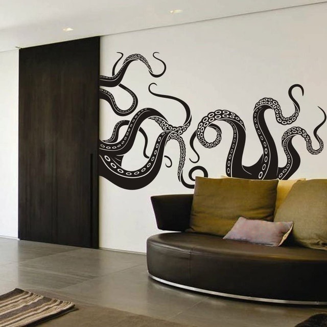 Octopus Tentacles Wall Decals 1