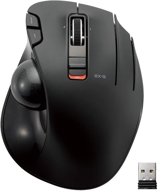 Wireless Thumb-Operated Trackball Mouse 1