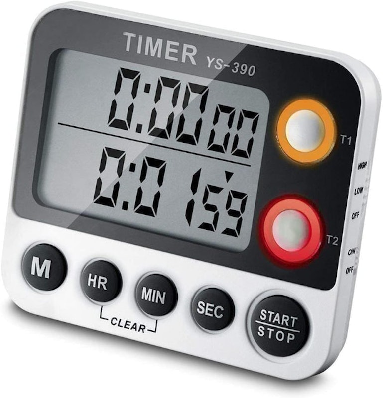 100 Hour Dual Kitchen Timer 1