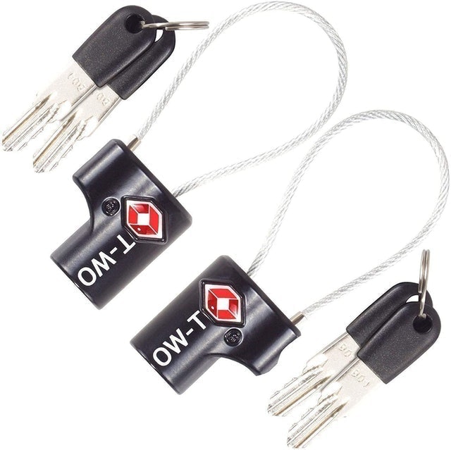 Two Cable Luggage Locks 1