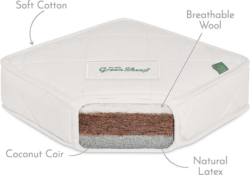 Natural Twist Cot Bed Mattress 3