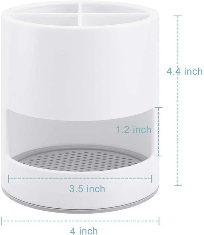 Ventilated Mould-Proof Toothbrush Caddy 4