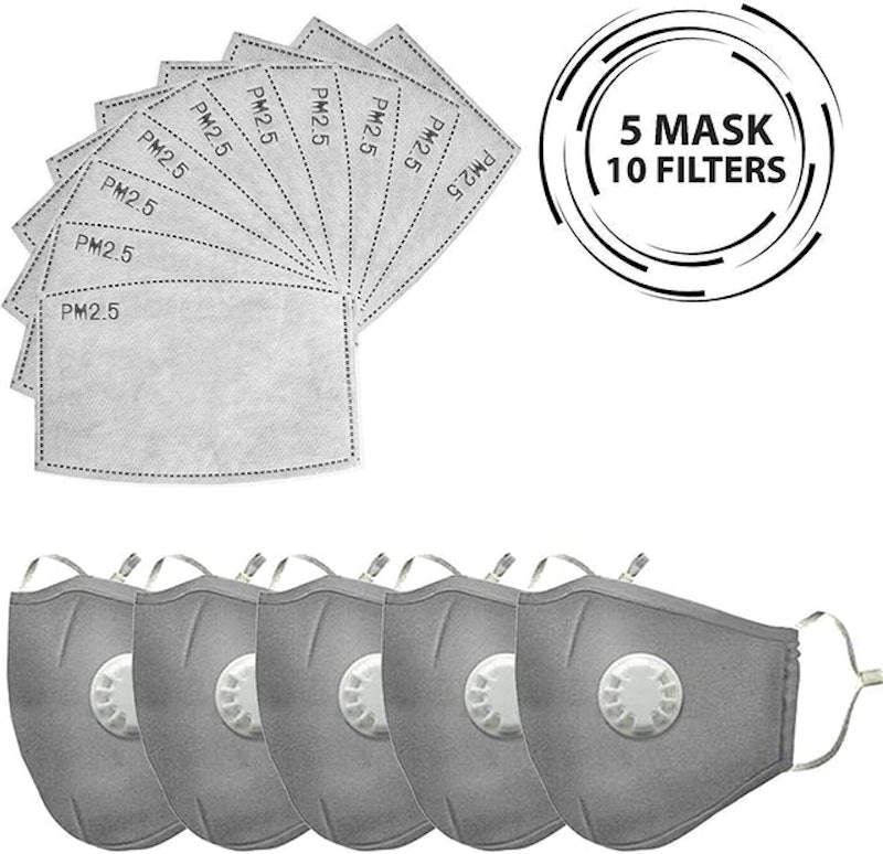 Face Masks with Air Filter 1