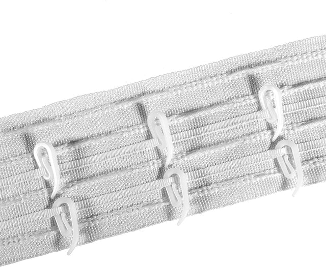 White Plastic Curtain Hooks 2