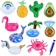Bheddi Inflatable Drink Holders for Pool 1
