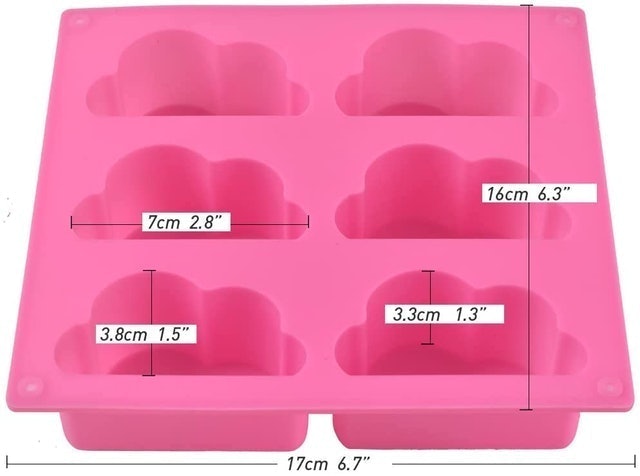 Silicone Cloud Moulds 2