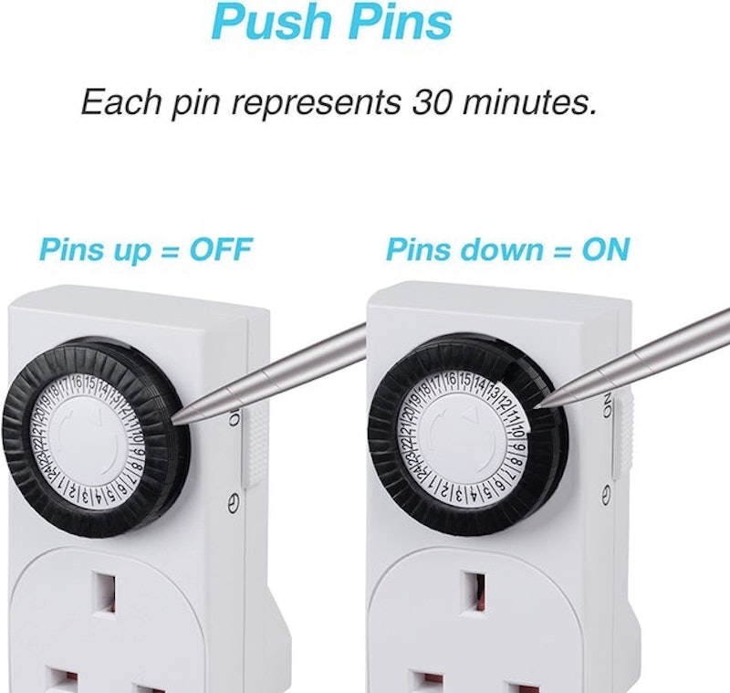 24-Hour Mechanical Plug In Timer 4