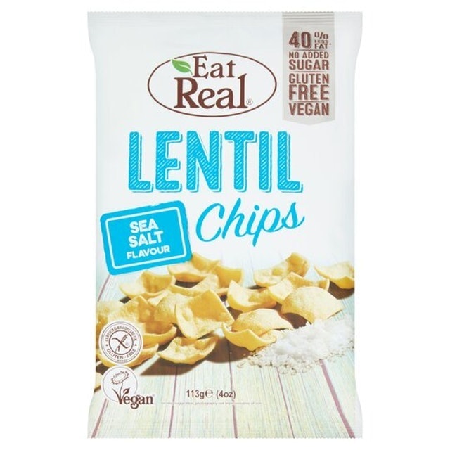 Lentil Sea Salt Chips 1
