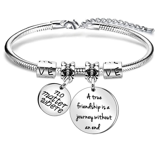 No Matter Where Friendship Bracelet Gift 1