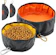 LumoLeaf Collapsible Dog Travel Bowls 1