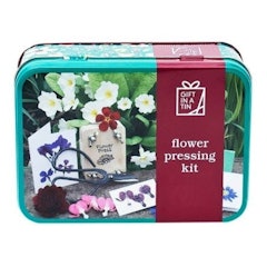 Miniature Flower Press in a Tin