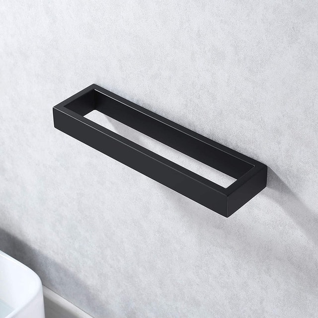 Black Towel Rail 3