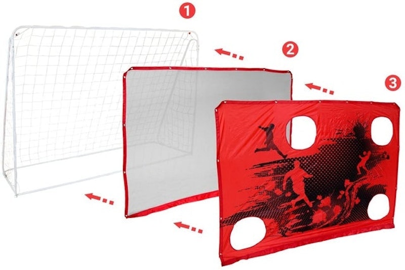 3-in-1 Target Shot Football Goal 4
