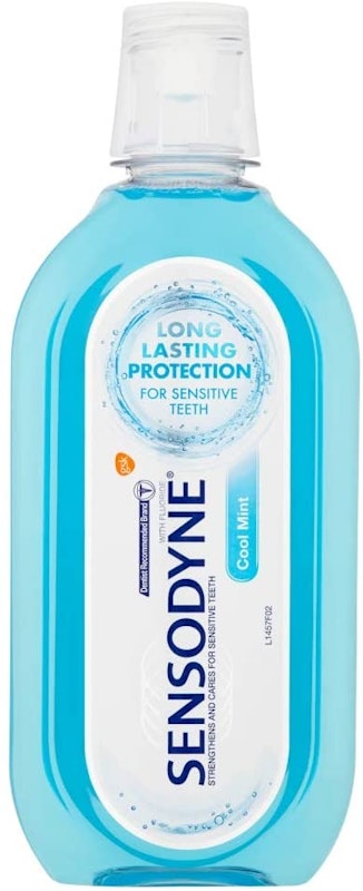 Mouthwash Sensitive Care with Fluoride - Extra Fresh 1