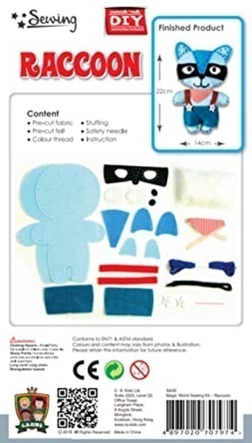 DIY Raccoon Doll 3