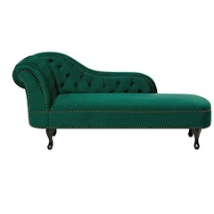 Nimes Vintage Velvet Chaise Lounge