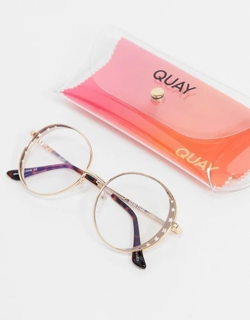 6. Firmoo Clear Frame Blue Light Blocking Glasses 1