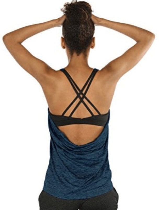 Sustainable Yoga Tops with Support Bra - extra strong hold