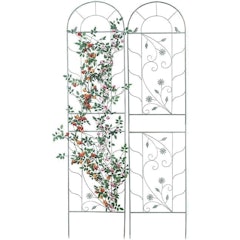 Large Wrought Iron Garden Trellis