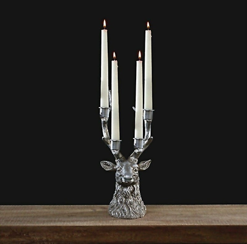 Stag Head Candle Holder 1