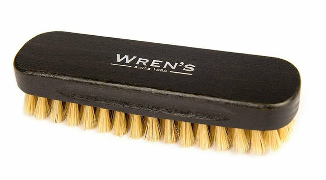 Pig Bristle Shoe Brush 1