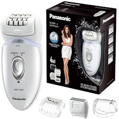 Wet & Dry Cordless Epilator With 4 attachments