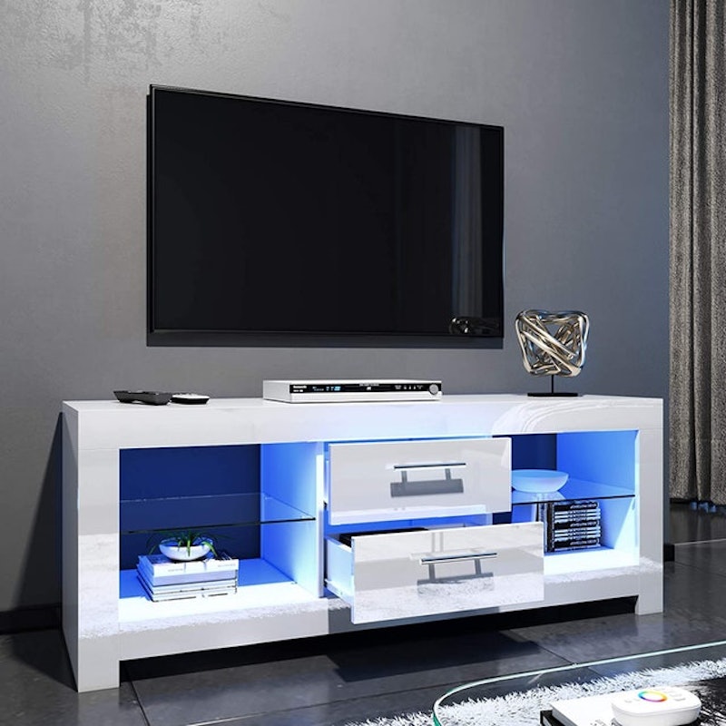 LED TV Cabinet With Ambient Lights 1