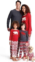 Moose and Bear Family Pajamas - Little Blue House UK