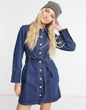 10 Best Denim Dresses UK 2024 | Levi's, Hollister and More 1