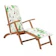 Argos Home Wooden Steamer Chair with Moorland Cushion 1