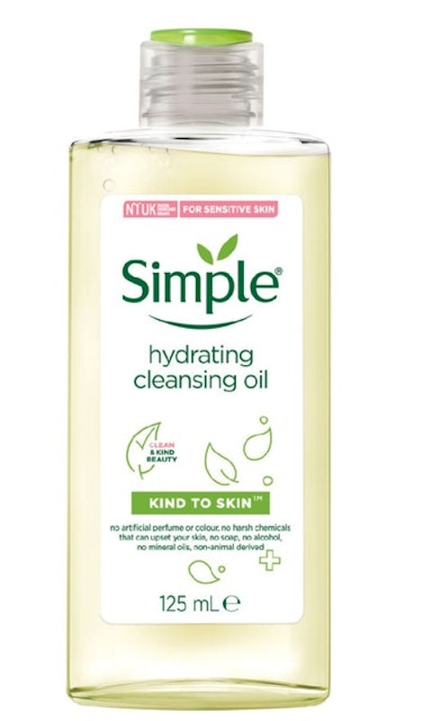 3. Simple Kind to Skin Hydrating Cleansing Oil 1