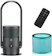 U ULTTY Bladeless Tower Fan with Air Purifier 1