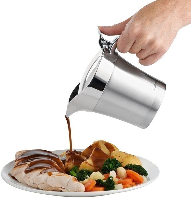Gravy Boat Stainless Steel Body 1