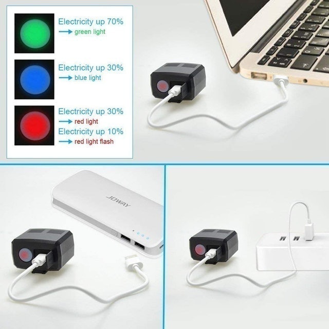 Waterproof LED USB Bike Light 3
