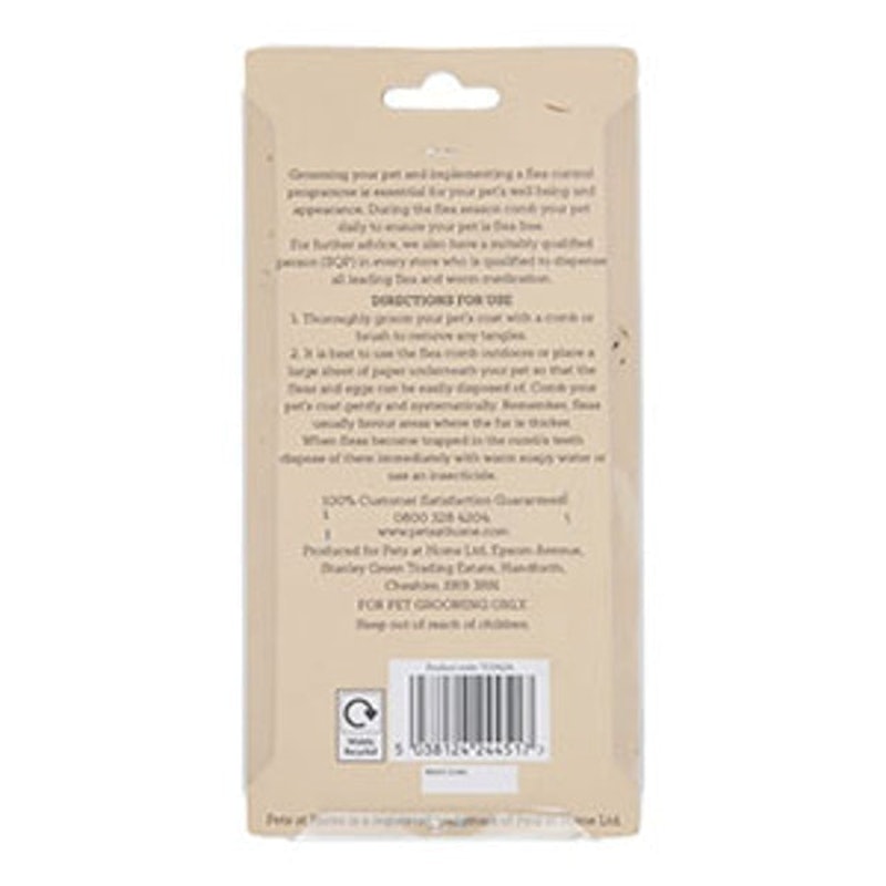 Plastic Pet Flea Comb 3