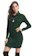 Abollria Long Sleeve Chunky Cable Knit Dress 1