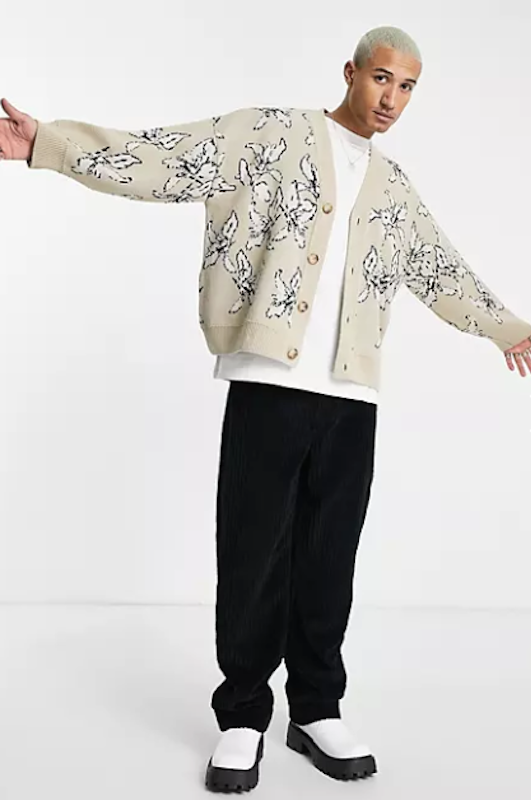 Oversized Knitted Cardigan 3