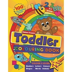 Colour & Learn Toddler Colouring Book