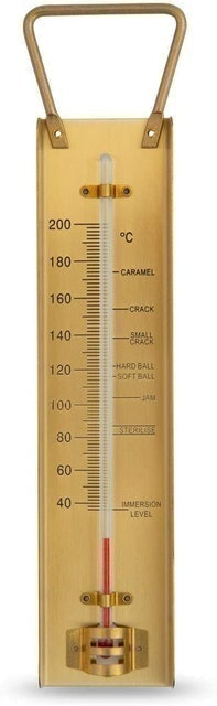 Brass Sugar & Jam Thermometer 1
