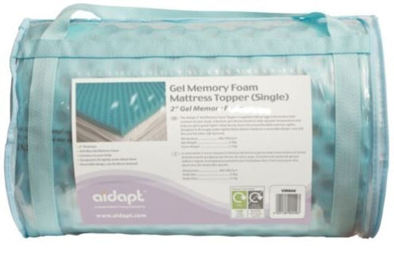 Gel Memory Foam Mattress Topper 1